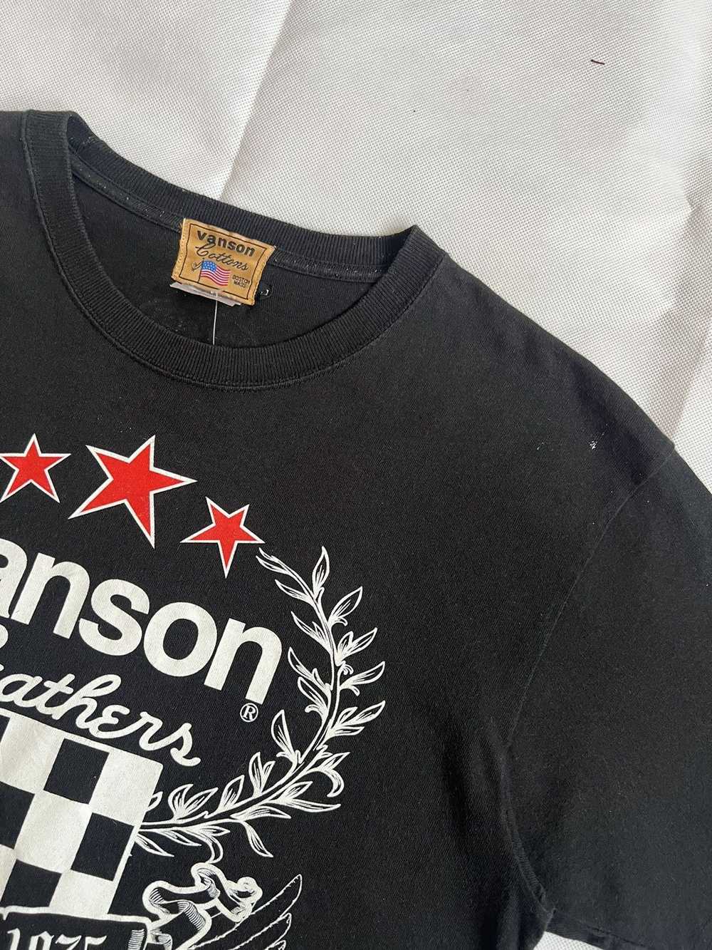 Vanson Leathers × Vintage Vanson Leathers Black M… - image 7