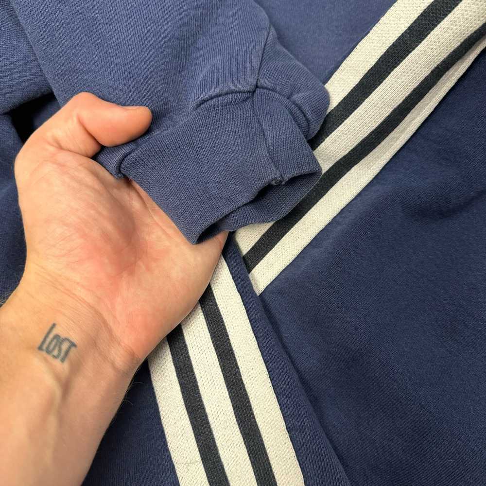 Adidas Adidas 90s Vintage Navy Blue White 3 Strip… - image 7