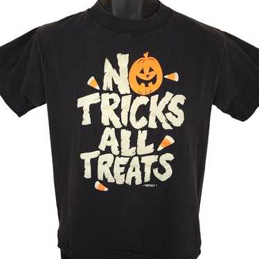 Vintage Halloween T Shirt Mens Size Small Glow In… - image 1