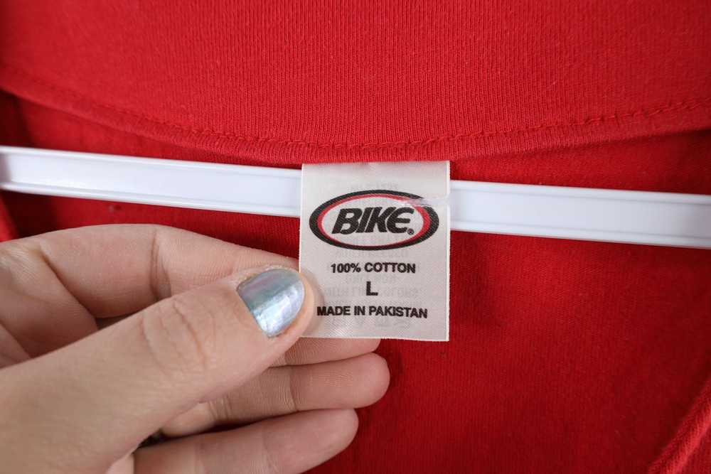 Vintage Vintage 90s Bike Blank Short Sleeve Baseb… - image 9