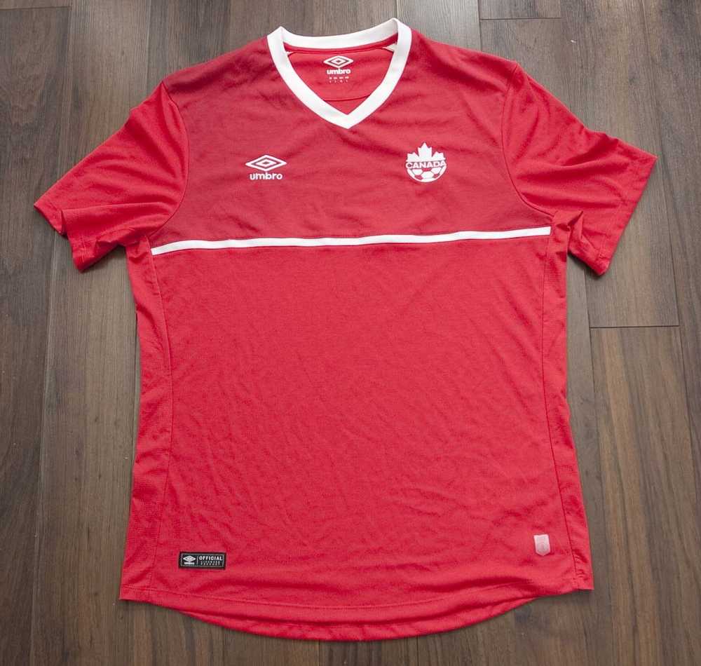 Soccer Jersey × Umbro Canada Team Soccer Jersey S… - image 1