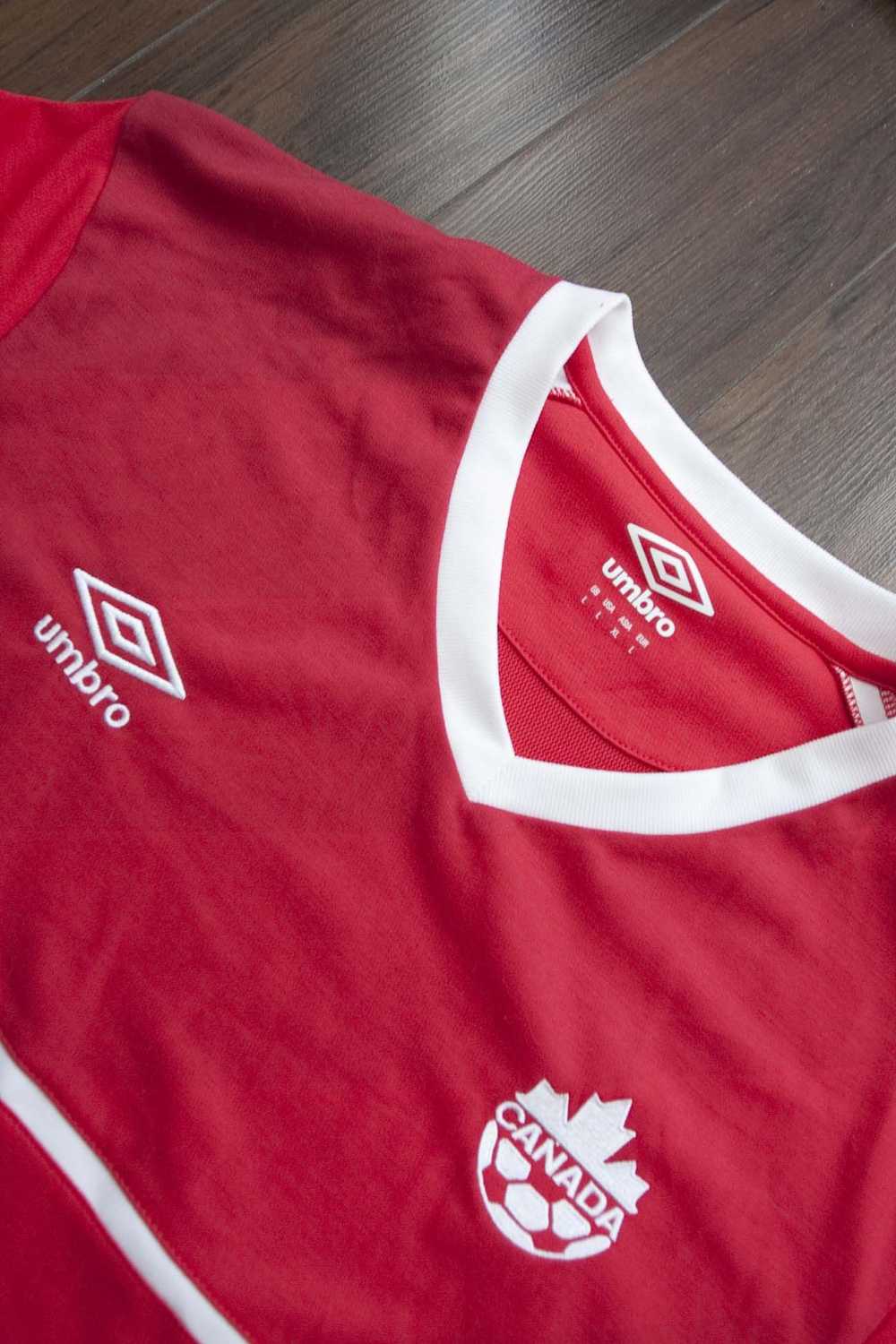 Soccer Jersey × Umbro Canada Team Soccer Jersey S… - image 2