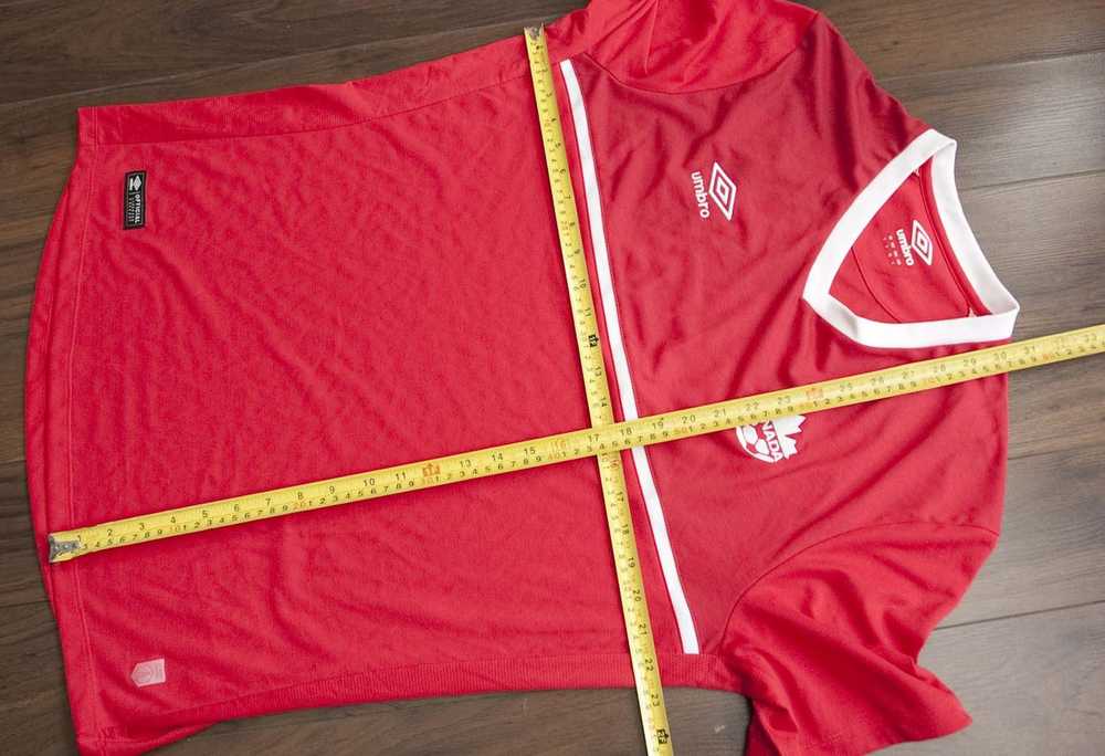 Soccer Jersey × Umbro Canada Team Soccer Jersey S… - image 5