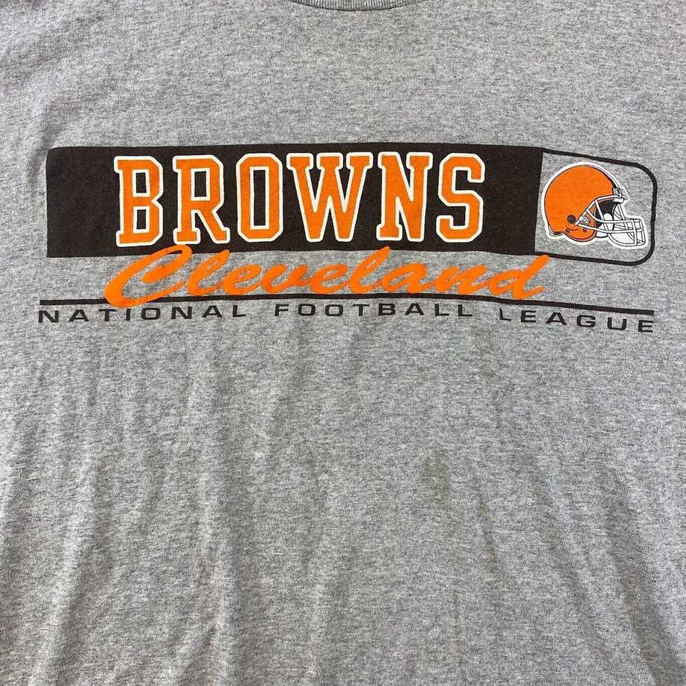 NFL Cleveland Browns NFL Tee Thrifted Vintage Sty… - image 2