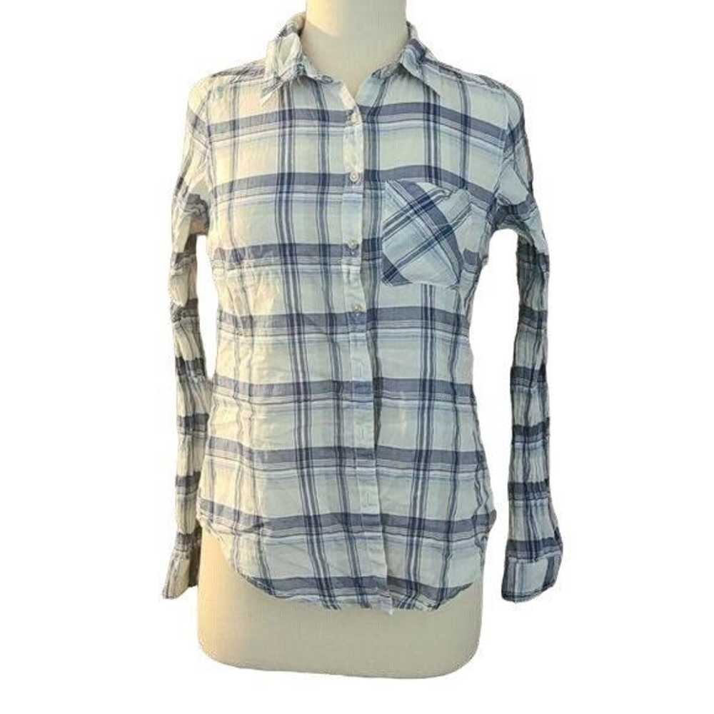 Other Maurices Small Plaid Pattern Button Down Sh… - image 1