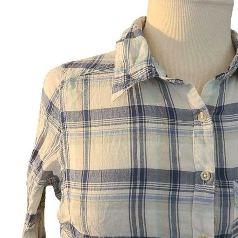 Other Maurices Small Plaid Pattern Button Down Sh… - image 2