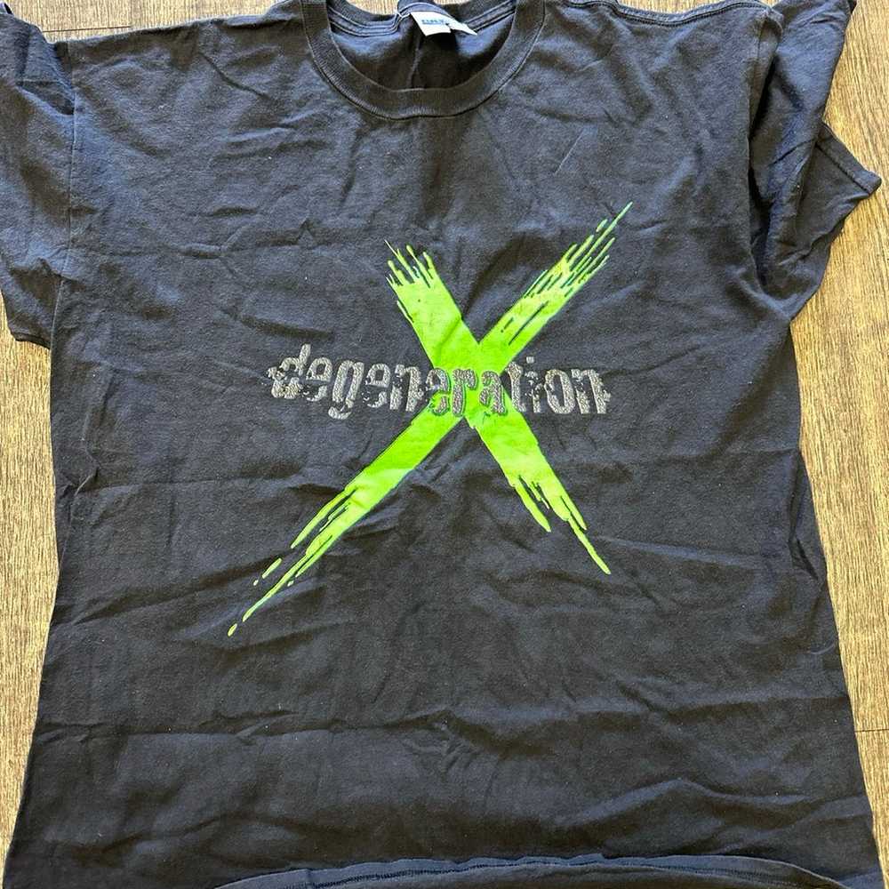 Vintage WWF 1997 D Generation X Shirt Size XL Bla… - image 6