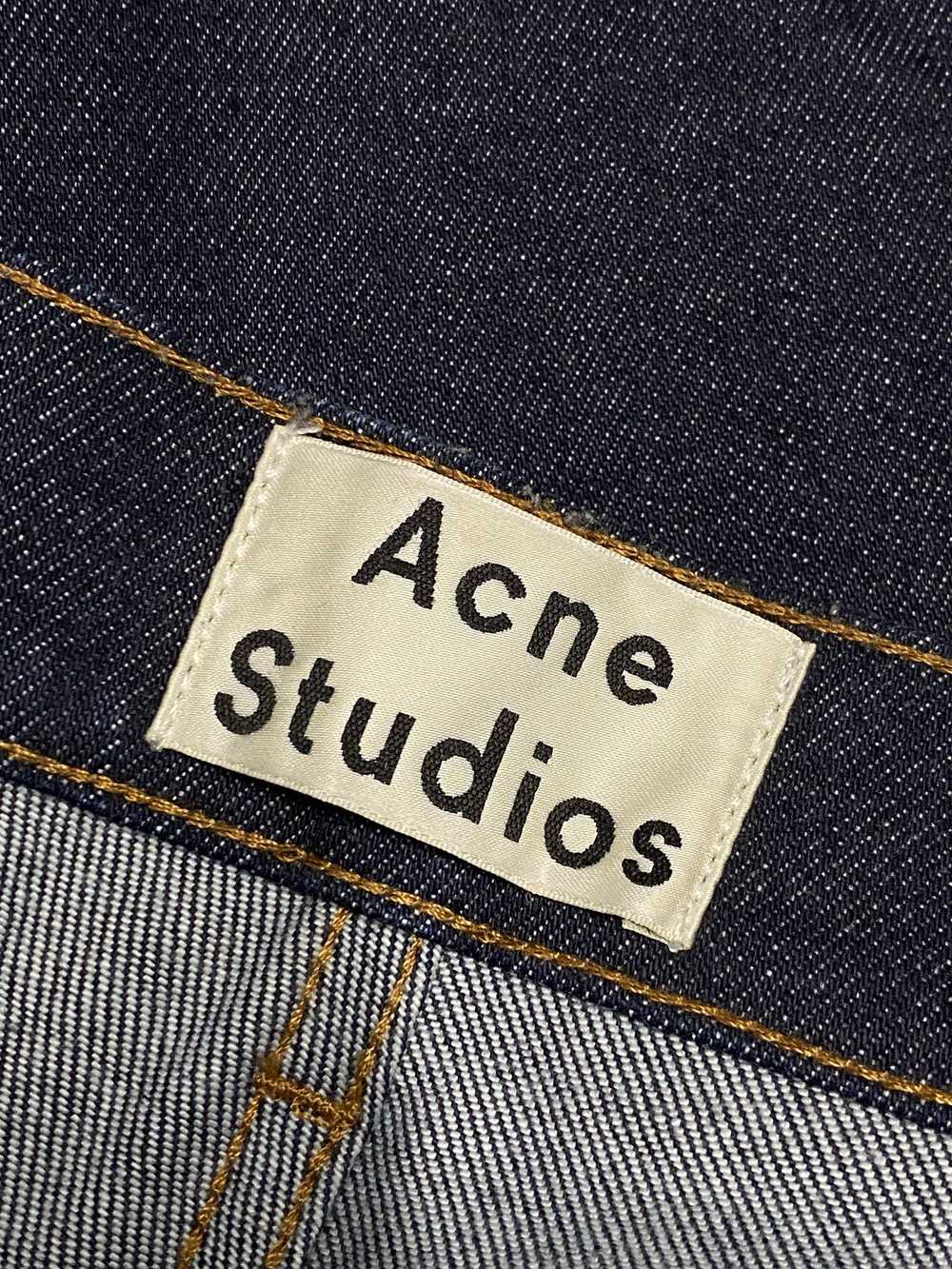 Acne Studios ACNE STUDIOS DARK INDIGO COTTON BLEN… - image 9