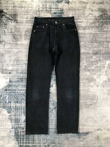 Levi's × Vintage Vintage Levis 501 Jeans Black De… - image 1