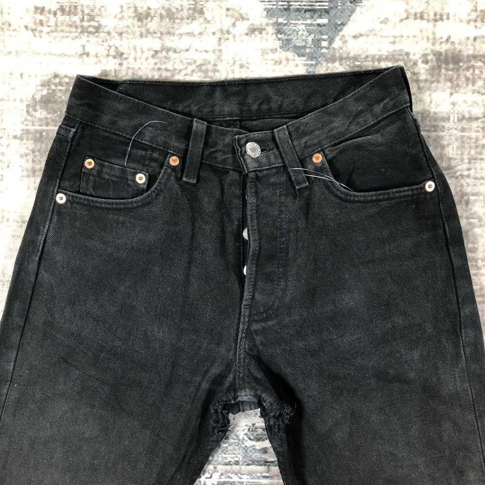 Levi's × Vintage Vintage Levis 501 Jeans Black De… - image 3