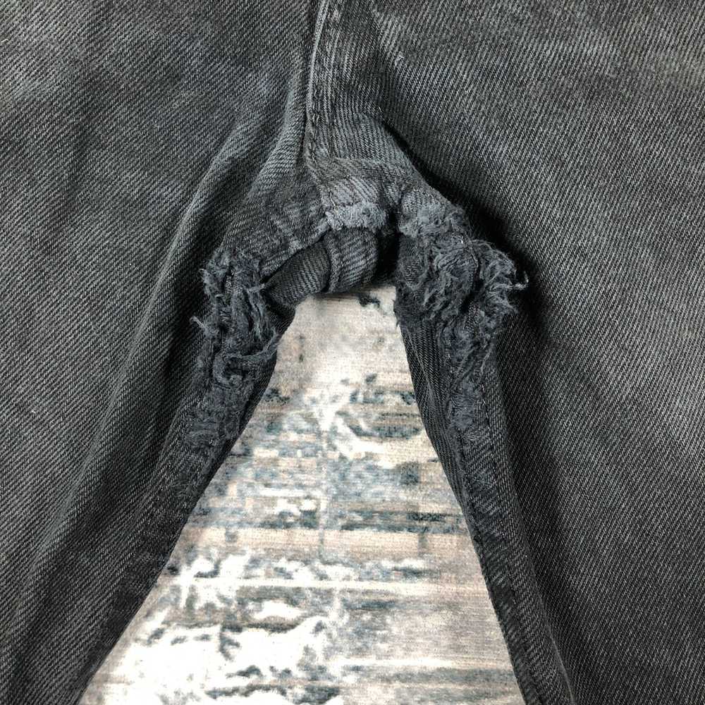Levi's × Vintage Vintage Levis 501 Jeans Black De… - image 4