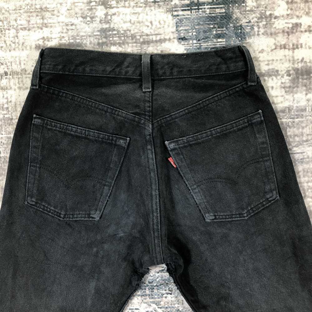 Levi's × Vintage Vintage Levis 501 Jeans Black De… - image 8