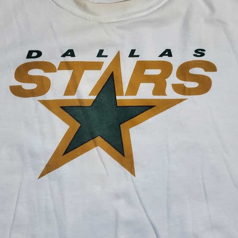 Vintage Dallas Stars T-Shirt 90s NHL Hockey Size … - image 2