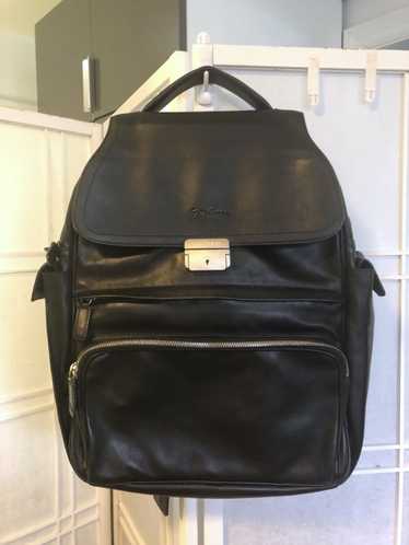 Giorgio Armani Armani Black Leather Backpack