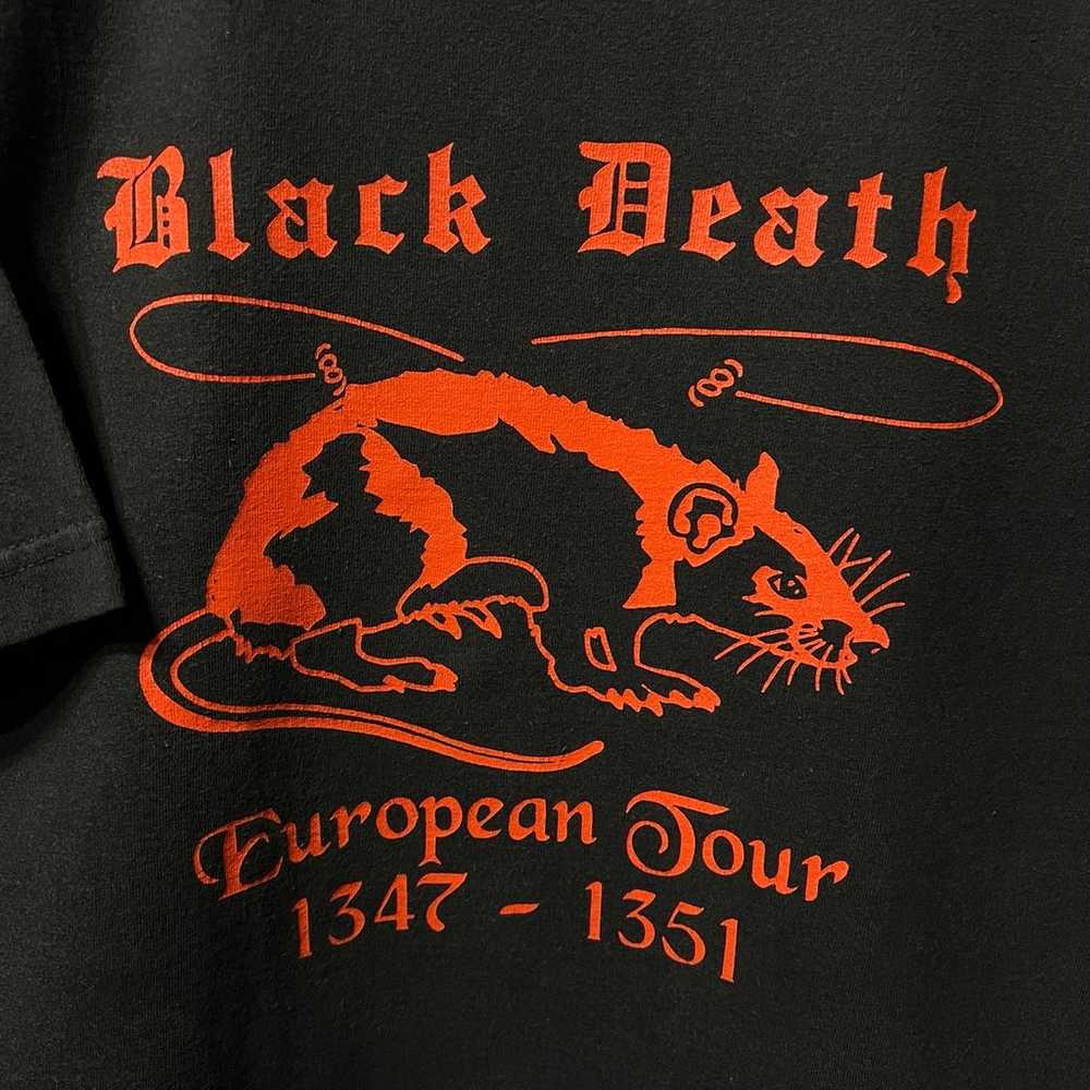 Vintage Black Death band T-shirt - image 2