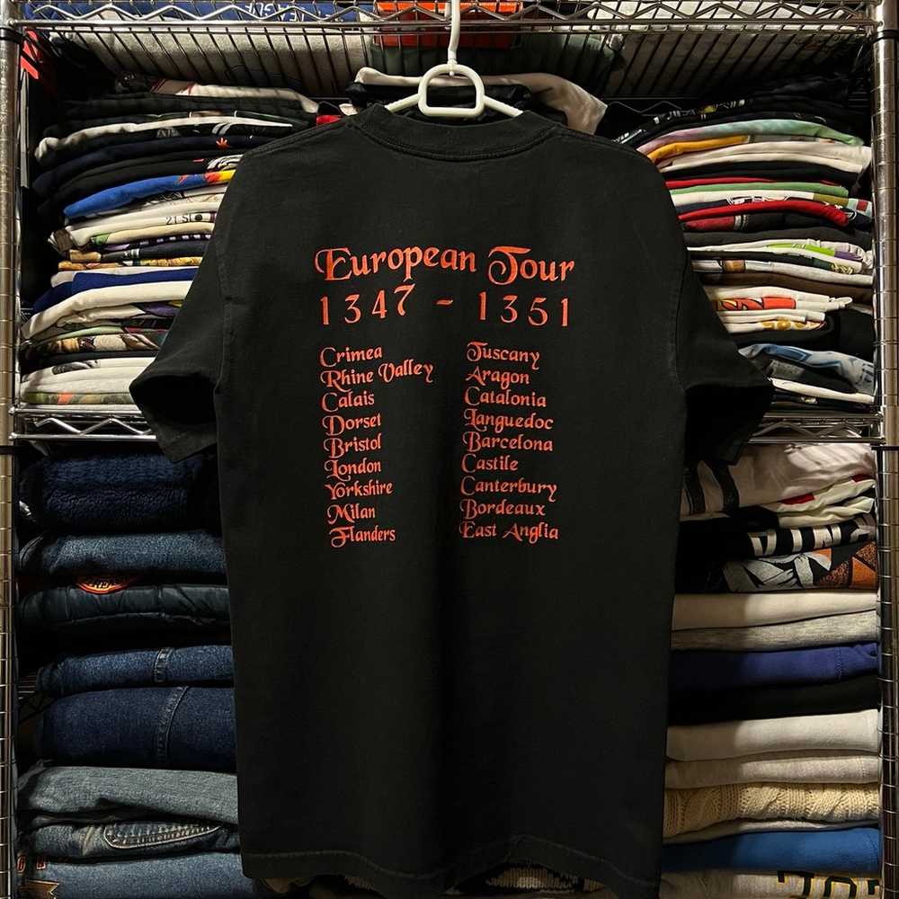 Vintage Black Death band T-shirt - image 3