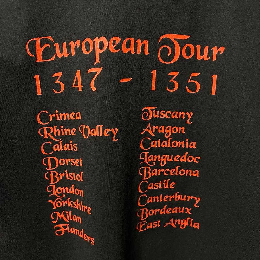 Vintage Black Death band T-shirt - image 4
