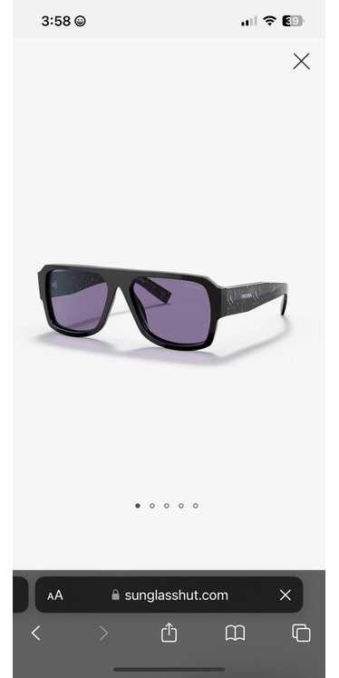 Prada Prada Y2K Big Logo Sunglasses - image 1