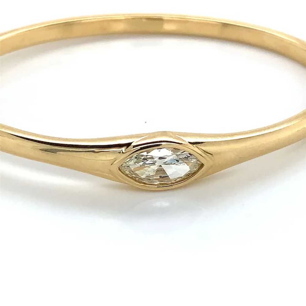 Custom Marquis Diamond Bracelet - image 3