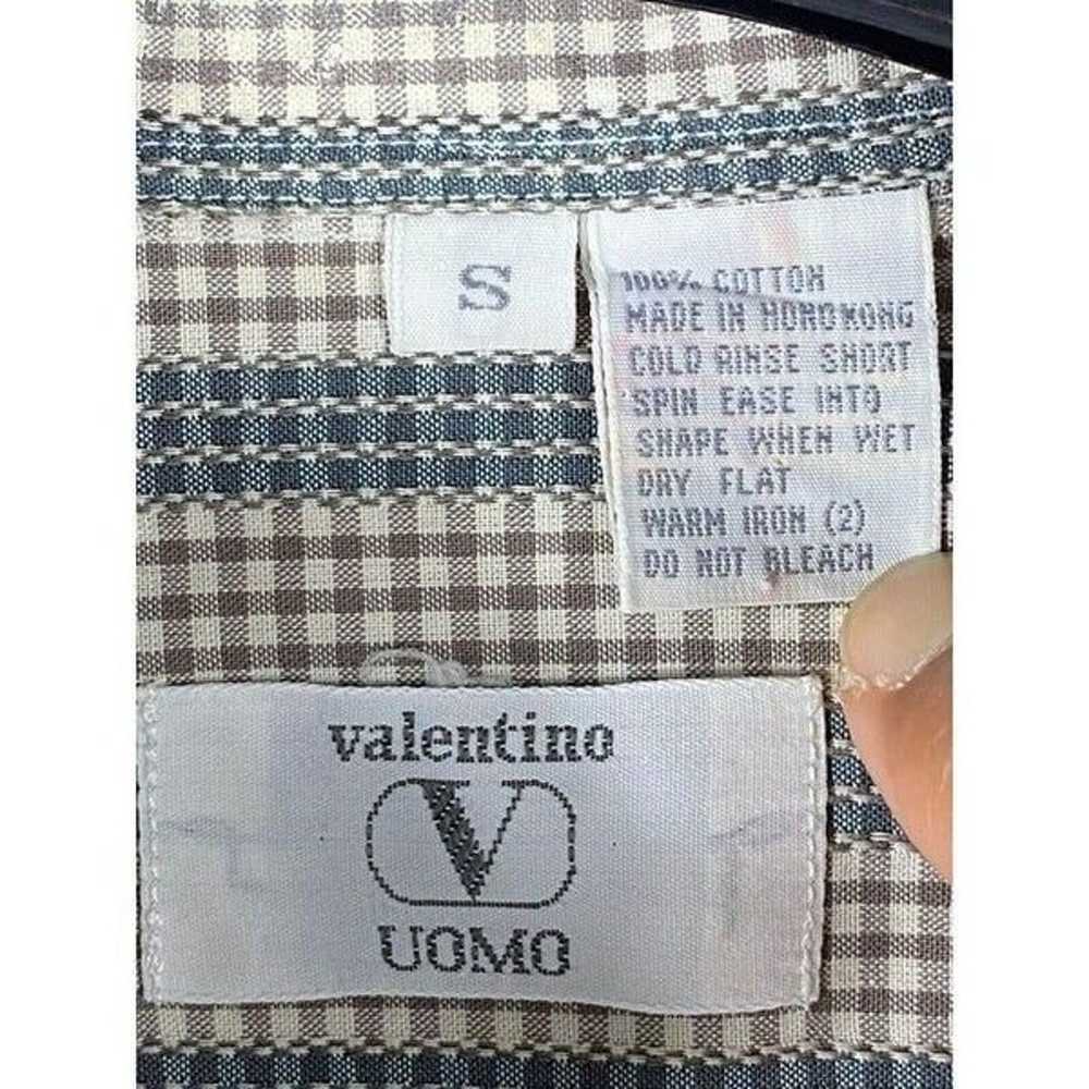 Valentino UOMO Vertical Stripe Button Down Long S… - image 3