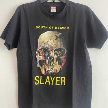 最新品Supreme 16aw Slayer South Of Heaven Tee Tシャツ/カットソー(半袖/袖なし)