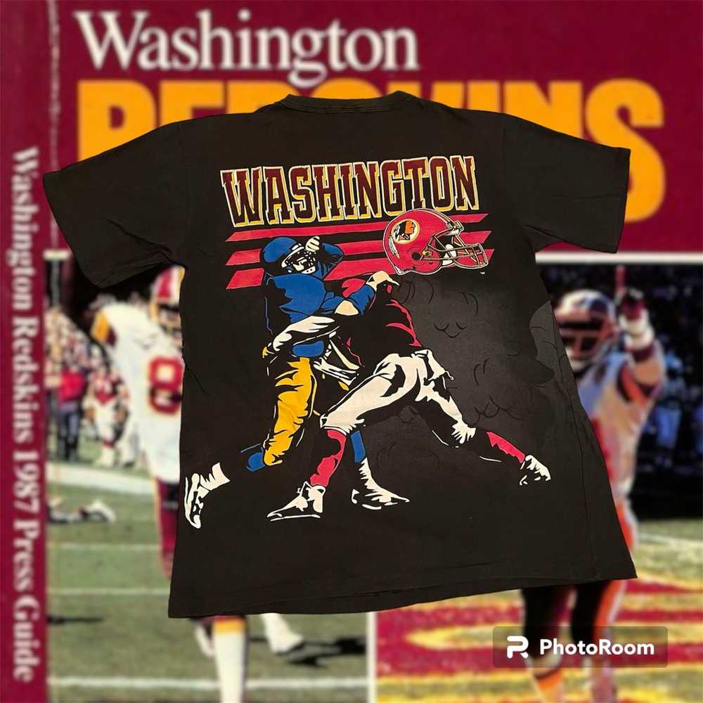 Vintage 90s NFL Washington Redskins AOP Wraparoun… - image 2