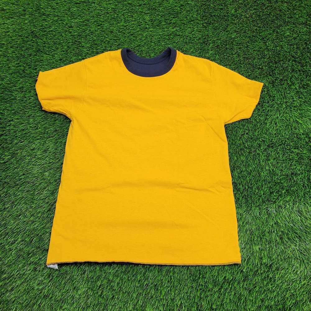 Vintage 70s Champion Reversible Shirt M-Short 20x… - image 10