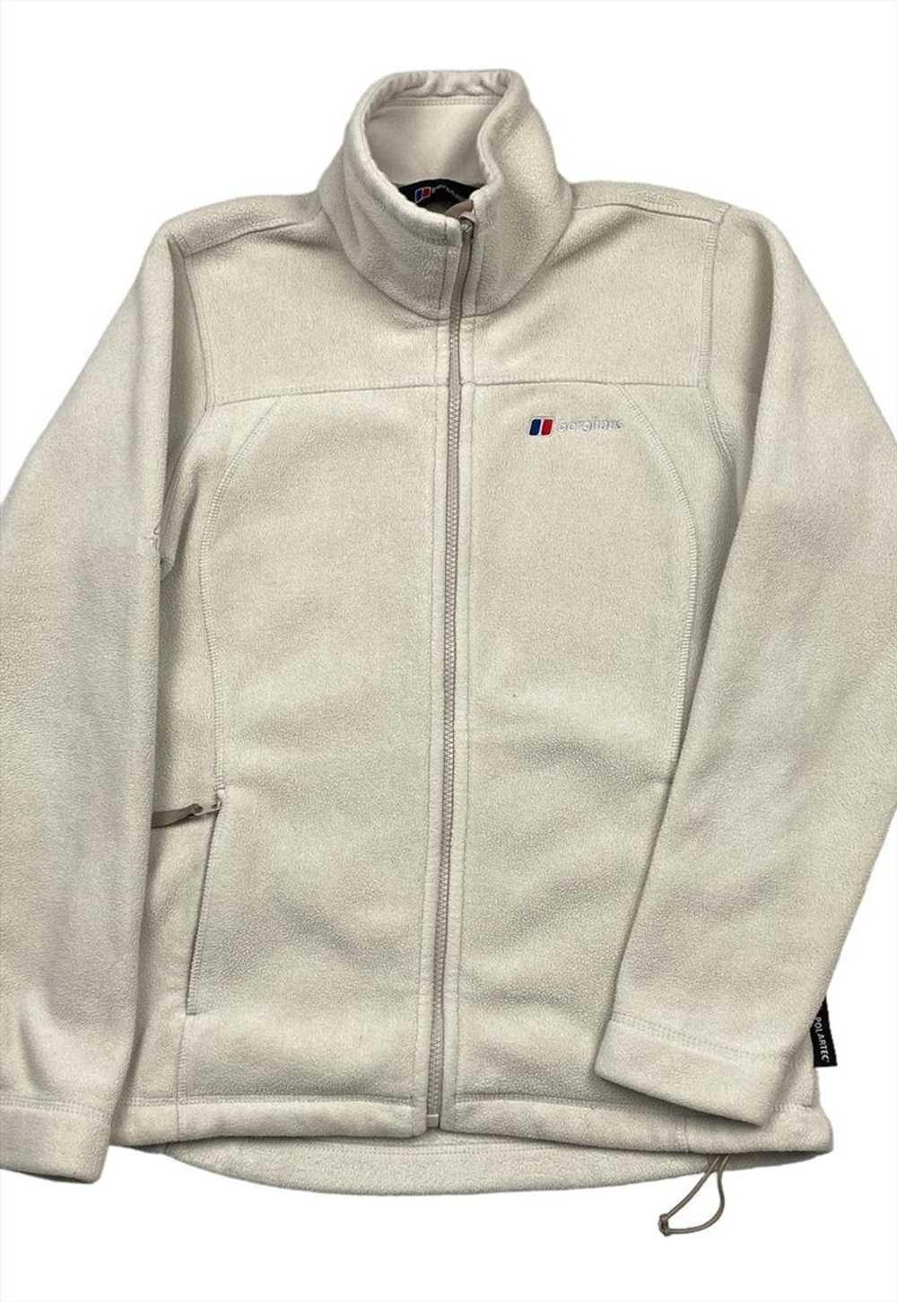 Berghaus Vintage Ladies Cream Polartec Fleece Jac… - image 1