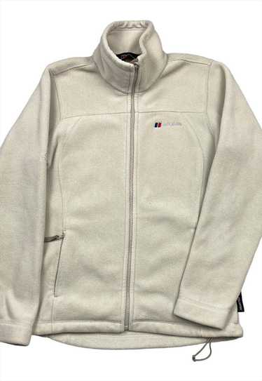 Berghaus Vintage Ladies Cream Polartec Fleece Jack