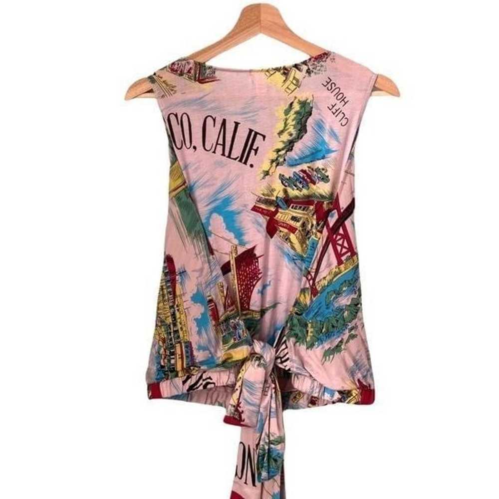 NEW Anthropologie Postcard Wrap Top By Tiny in Si… - image 12