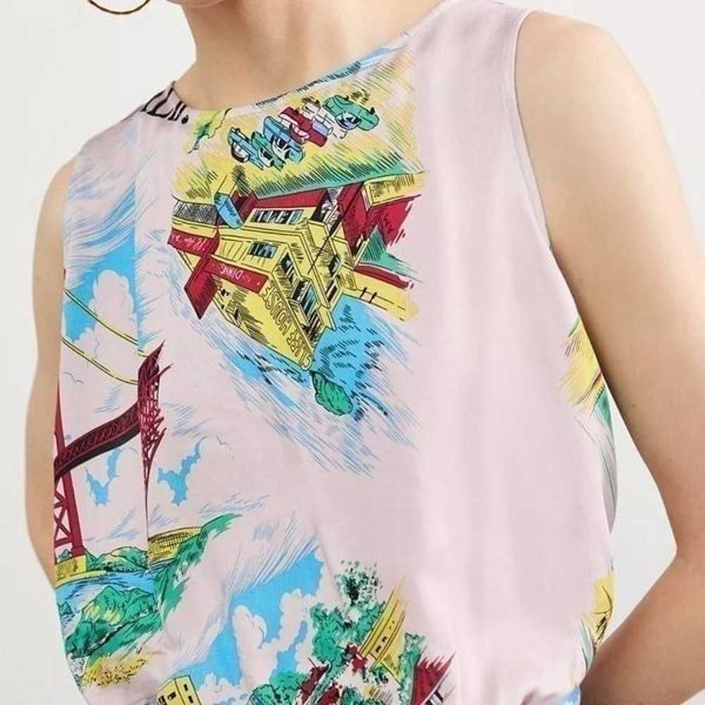 NEW Anthropologie Postcard Wrap Top By Tiny in Si… - image 3