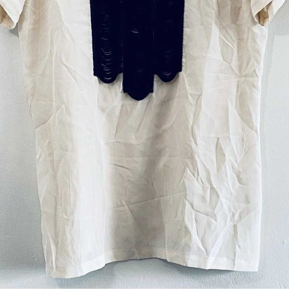 Reiss 1971 Blouse Womens 4 Shirt Top Silk Semi Sh… - image 4