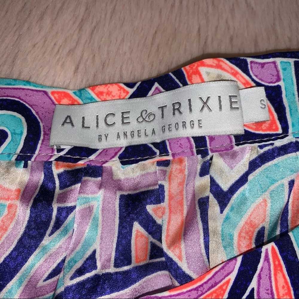 Alice & Trixie Off Shoulder Silk Blouse - image 7