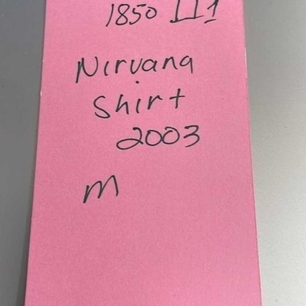 Vintage Nirvana Shirt Medium 2003 Smiley Collecti… - image 10