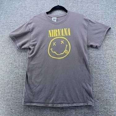 Vintage Nirvana Shirt Medium 2003 Smiley Collecti… - image 1