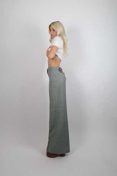 1970s deadstock wool flares - image 1