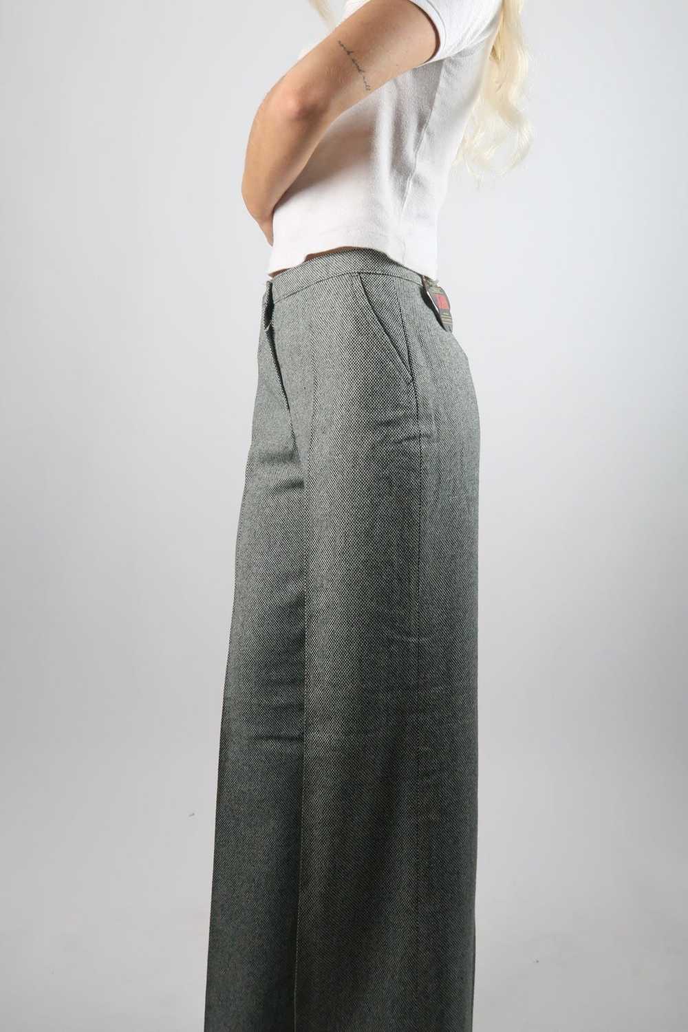 1970s deadstock wool flares - image 5