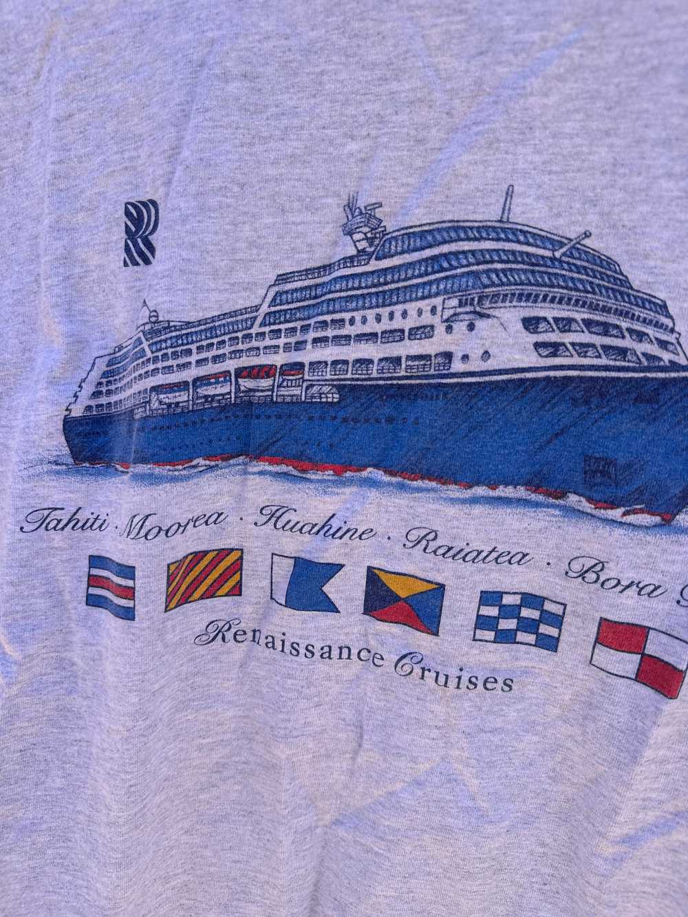 Renaissance Cruises T-shirt - Made in USA - image 2