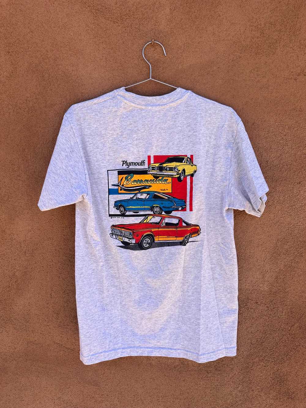 Plymouth Barracuda Owners Club T-shirt - image 1