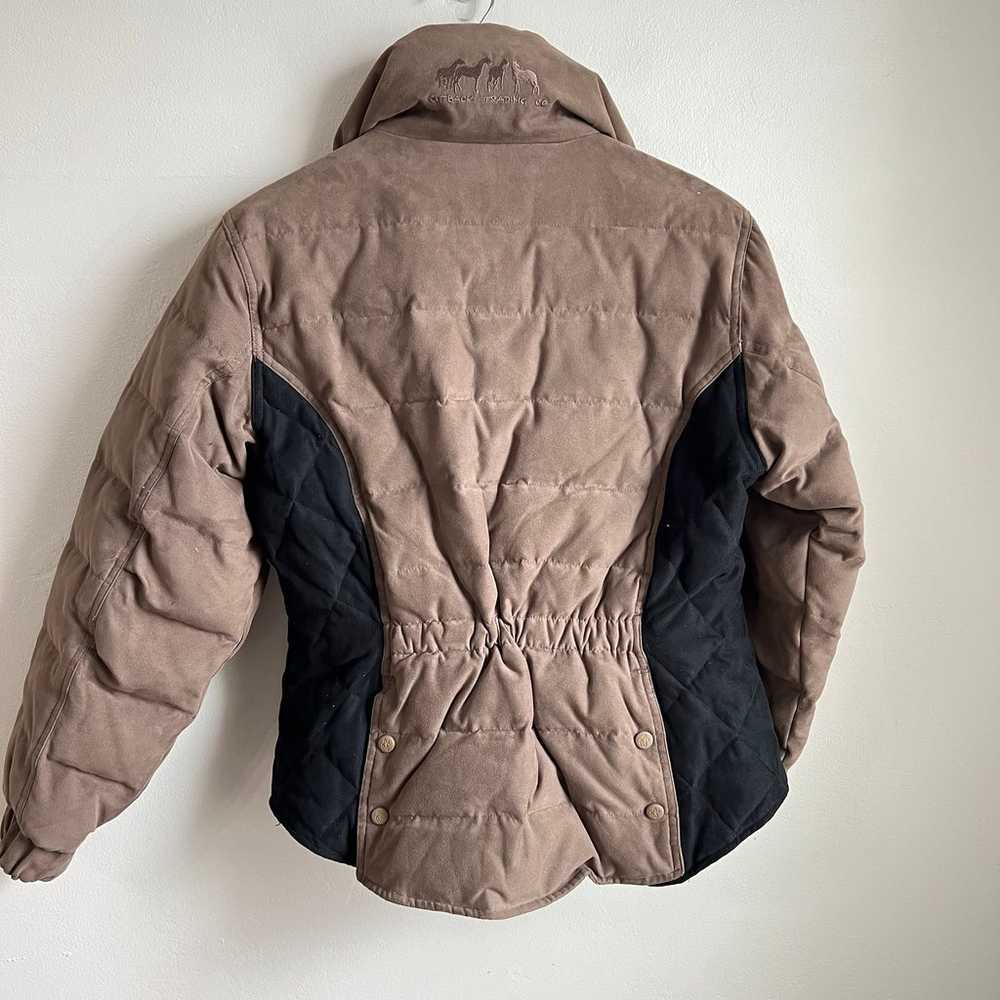Outback Trading Company Down Jacket in Brown and … - image 5