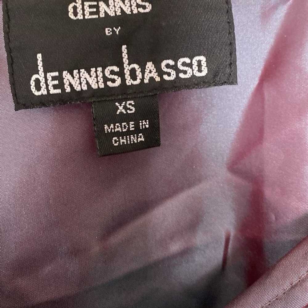 Dennis Basso statement pleated collar jacket, siz… - image 6