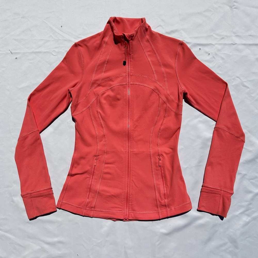 Lululemon Define Jacket Size 6 Raspberry Cream - image 1