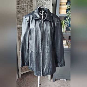 Wilsons black leather Jacket - image 1