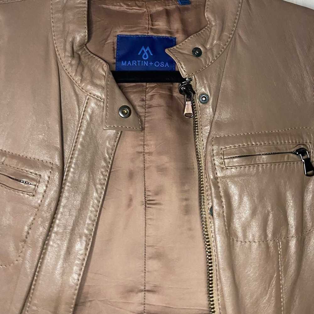 Martin & Osa Leather Jacket | Genuine Leather Jac… - image 2