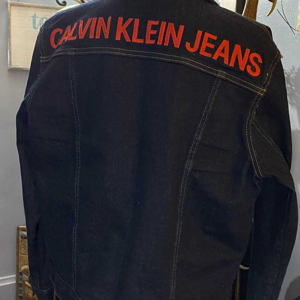 Medium girls Calvin Klein jean jacket - image 2