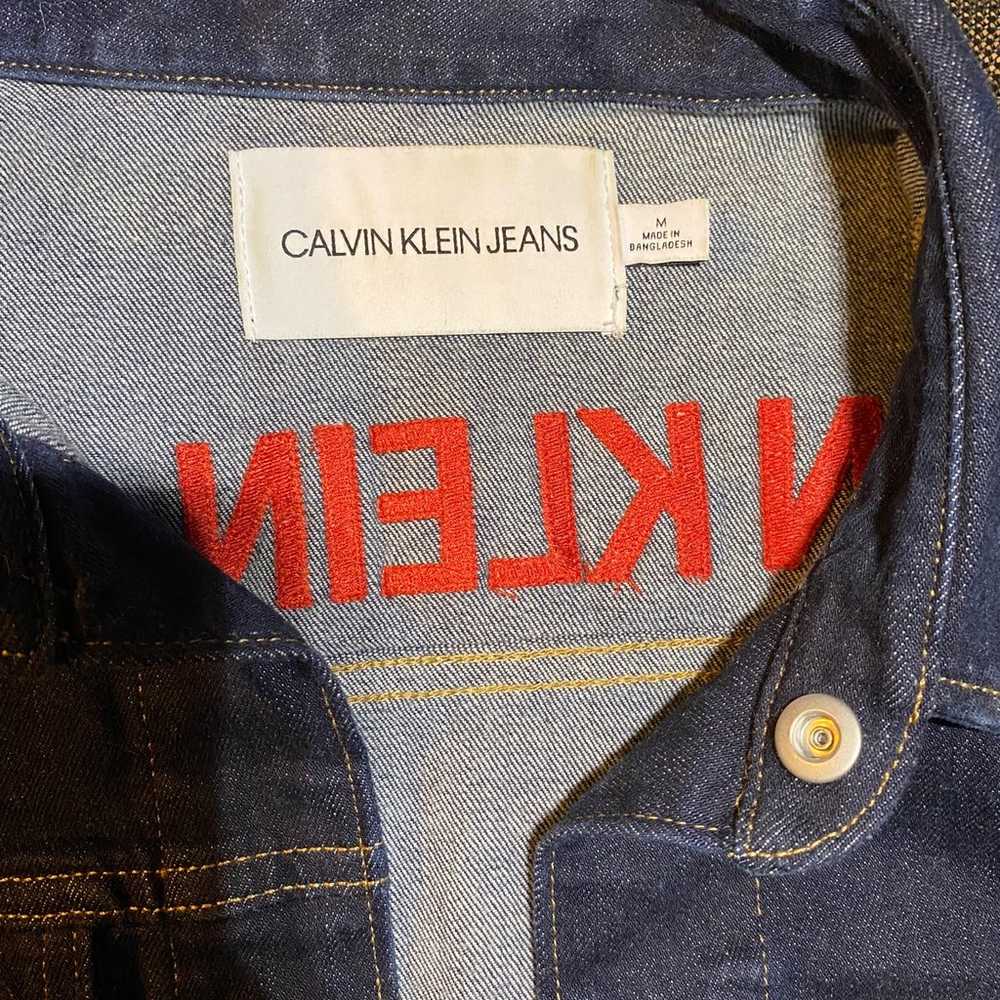 Medium girls Calvin Klein jean jacket - image 3