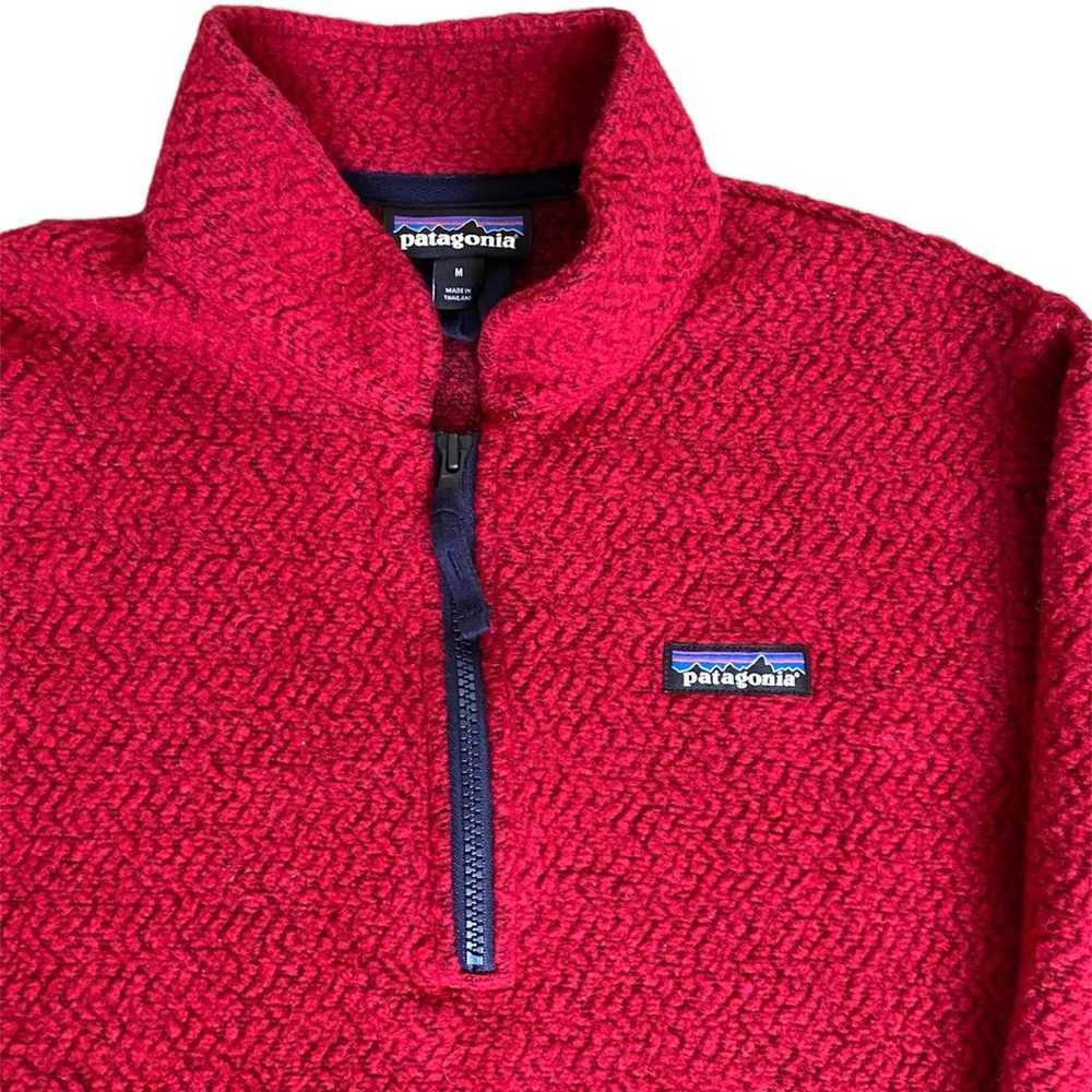 Patagonia Woolyester pullover Jacket  in molten L… - image 2