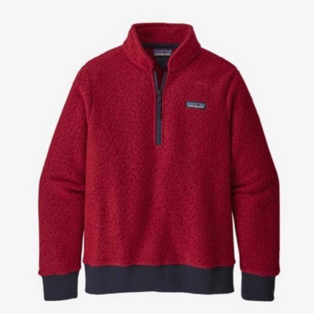 Patagonia Woolyester pullover Jacket  in molten L… - image 3