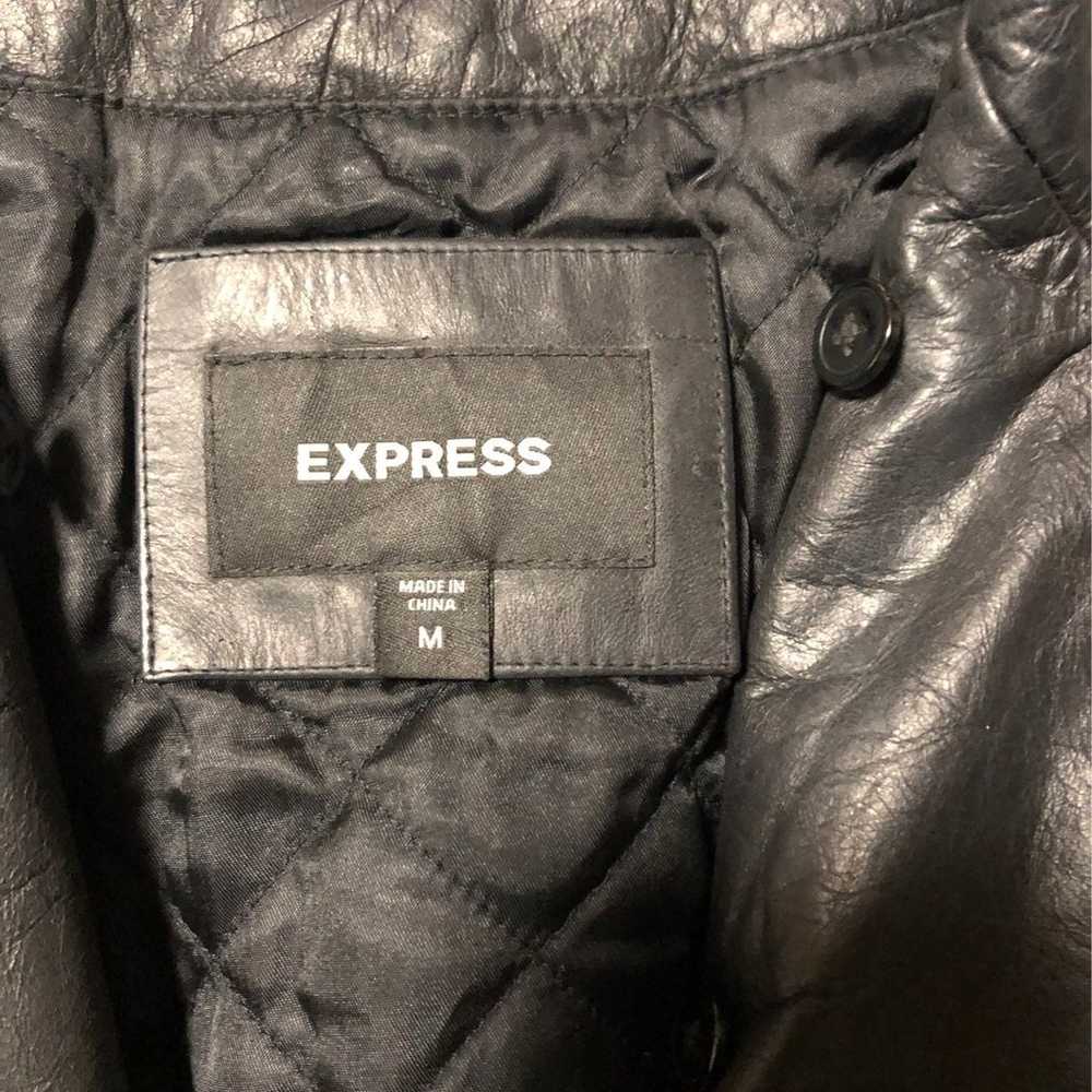 100% genuine leather express motorcycle jacket - image 4