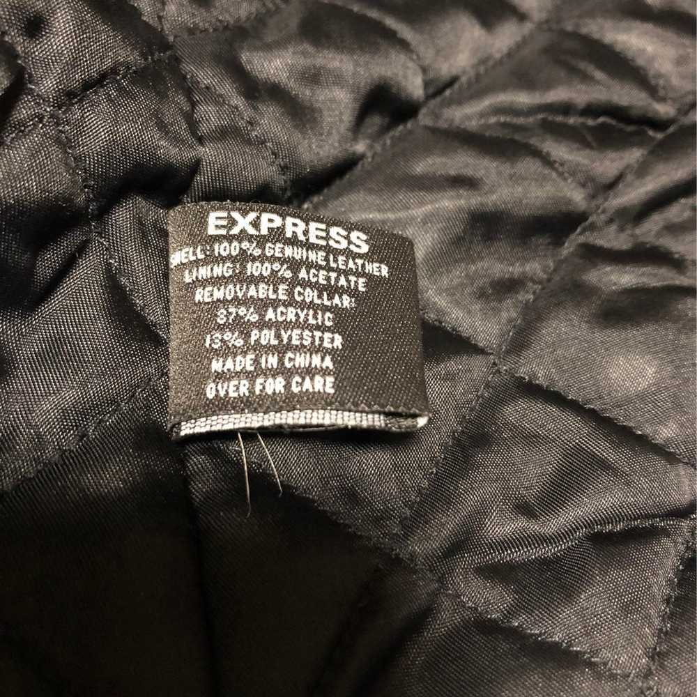 100% genuine leather express motorcycle jacket - image 5